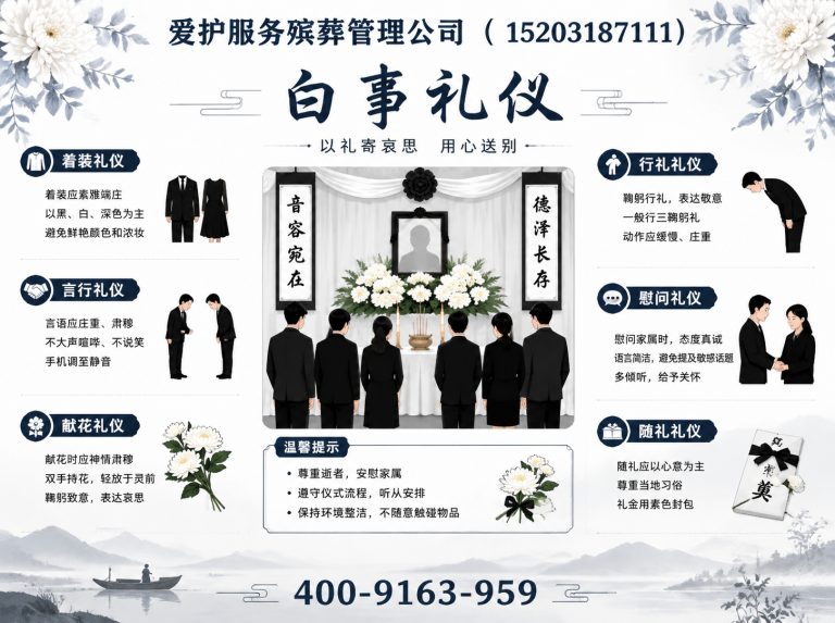 松江区白事礼仪展示图